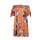 floral print ladies shortsleeve off shoulder chiffon blouses